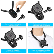 Load image into Gallery viewer, PULUZ Lazy Neck Bracket POV View Mount for GoPro Action Cameras, POV View Mount