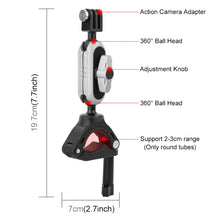 Load image into Gallery viewer, PULUZ Handlebar  Arm Mount with Phone Clamp &amp; Mount Adapter &amp; Long Screw, Handlebar Mount