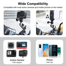 Load image into Gallery viewer, PULUZ Handlebar  Arm Mount with Phone Clamp &amp; Mount Adapter &amp; Long Screw, Handlebar Mount