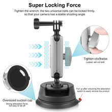 Load image into Gallery viewer, PULUZ Car Suction Cup Arm Mount with Mount Adapter &amp; Long Screw, Suction Cup Mount