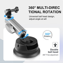 Load image into Gallery viewer, PULUZ Car Suction Cup Arm Mount with Mount Adapter &amp; Long Screw, Suction Cup Mount
