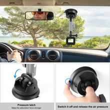 Load image into Gallery viewer, PULUZ Car Suction Cup Arm Mount with Mount Adapter &amp; Long Screw, Suction Cup Mount