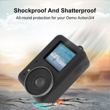 Load image into Gallery viewer, For DJI Osmo Action 4 / 3 PULUZ Silicone Protective Case with Lens Cap, For DJI Osmo Action 4 / 3