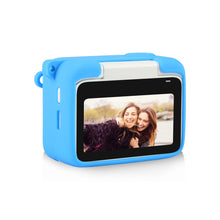 Load image into Gallery viewer, For Insta360 GO 3 PULUZ Camera Charging Case Silicone Case with Lens Cap &amp; Strap, Silicone Case with Lens Cap(Black), Silicone Case with Lens Cap(Blue)