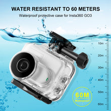 Load image into Gallery viewer, For Insta360 GO 3 PULUZ 60m Underwater Waterproof Housing Case with Base Adapter &amp; Screw, Waterproof Housing Case