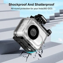 Load image into Gallery viewer, For Insta360 GO 3 PULUZ 60m Underwater Waterproof Housing Case with Base Adapter &amp; Screw, Waterproof Housing Case