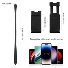 Load image into Gallery viewer, PULUZ Silicone Flexible Clip Mount Holder with Phone Clamp for Phones / GoPro, Silicone Flexible Clip
