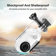Load image into Gallery viewer, For Insta360 GO 3 PULUZ 40m Underwater Waterproof Housing Case with Base Adapter &amp; Screw, 40m Waterproof Housing Case