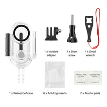 Load image into Gallery viewer, For Insta360 GO 3 PULUZ 40m Underwater Waterproof Housing Case with Base Adapter &amp; Screw, 40m Waterproof Housing Case