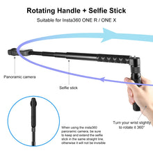 Load image into Gallery viewer, For Insta360 X3 PULUZ Rotary Handle Desktop Tripod Stand, Desktop Tripod Stand