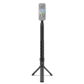 For Insta360 X3 PULUZ Rotary Handle Desktop Tripod Stand 110cm Selfie Stick Monopod, Desktop Tripod Stand 110cm Selfie Stick