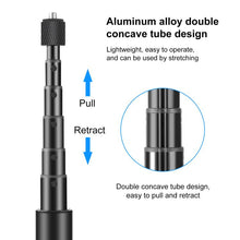 Load image into Gallery viewer, For Insta360 X3 PULUZ Rotary Handle Desktop Tripod Stand 110cm Selfie Stick Monopod, Desktop Tripod Stand 110cm Selfie Stick