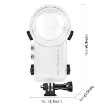 Load image into Gallery viewer, For Insta360 X3 PULUZ 50m Waterproof Sealed Diving Case, Invisible Dive Case
