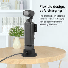 Load image into Gallery viewer, For DJI Osmo Pocket 3 PULUZ Silicone Dock Desktop Charging Base Bracket, Silicone Dock Base