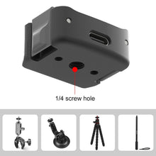 Load image into Gallery viewer, For DJI OSMO Pocket 3 PULUZ USB-C / Type-C Dock Desktop Charging Base Aluminum Alloy Bracket, Desktop Charging Base