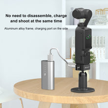 Load image into Gallery viewer, For DJI OSMO Pocket 3 PULUZ USB-C / Type-C Dock Desktop Charging Base Aluminum Alloy Bracket, Desktop Charging Base