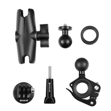 Load image into Gallery viewer, PULUZ Motorcycle O-Clip Quick Release Clamp Handlebar Fixed Mount Holder for GoPro and Other Action Cameras, O-Clip Mount