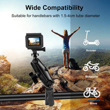Load image into Gallery viewer, PULUZ Motorcycle Crab Clamp Handlebar Fixed Mount Holder for GoPro and Other Action Cameras, Crab Clamp Mount