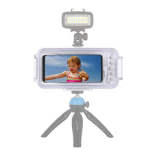 Load image into Gallery viewer, PULUZ 45m/147ft Waterproof Diving Case Photo Video Taking Underwater Housing Cover for iPhone 17 Pro / 17 / Air / 16 / 16 Pro / 15 / 15 Pro, Galaxy, Huawei, Xiaomi, Google Android OTG Smartphones with Type-C Port, Universal Case for Type-C Port Phones
