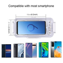 Load image into Gallery viewer, PULUZ 45m/147ft Waterproof Diving Case Photo Video Taking Underwater Housing Cover for iPhone 17 Pro / 17 / Air / 16 / 16 Pro / 15 / 15 Pro, Galaxy, Huawei, Xiaomi, Google Android OTG Smartphones with Type-C Port, Universal Case for Type-C Port Phones