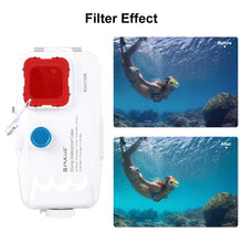 Load image into Gallery viewer, PULUZ 40m/130ft Waterproof Diving Case for 15 Pro Max / 15 Plus / iPhone 14 Plus / 14 Pro Max / 13 Pro Max / 12 Pro Max / 11 Pro Max, with One-way Valve Photo Video Taking Underwater Housing Cover