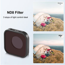 Load image into Gallery viewer, PULUZ Action Camera ND8 Lens Filter ForGoPro HERO13 Black /12 Black /11 Black /11 Black Mini /10 Black /9 Black, ND8