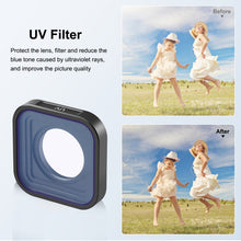Load image into Gallery viewer, PULUZ Action Camera UV Lens Filter For GoPro Hero11 Black / Hero11 Black mini / HERO10 Black / HERO9 Black, UV