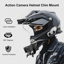 Load image into Gallery viewer, PULUZ Motorcycle Helmet Chin Clamp Mount for GoPro and Other Action Cameras, Helmet Chin Clamp Mount