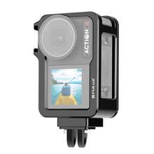 Load image into Gallery viewer, For DJI Osmo Action 4 / 3 PULUZ Metal Cage Expansion Adapter Frame with Cold Shoe, For DJI Osmo Action 4 / 3 Metal Cage