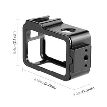 Load image into Gallery viewer, For DJI Osmo Action 4 / 3 PULUZ Metal Cage Expansion Adapter Frame with Cold Shoe, For DJI Osmo Action 4 / 3 Metal Cage