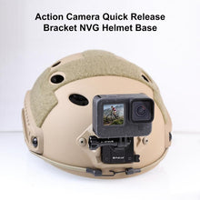 Load image into Gallery viewer, PULUZ Aluminum Quick Release Bracket NVG Helmet Mount for GoPro and Other Action Cameras, NVG Helmet Mount