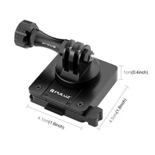 Load image into Gallery viewer, PULUZ Aluminum Quick Release Bracket NVG Helmet Mount for GoPro and Other Action Cameras, NVG Helmet Mount