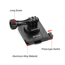 Load image into Gallery viewer, PULUZ Aluminum Quick Release Bracket NVG Helmet Mount for GoPro and Other Action Cameras, NVG Helmet Mount