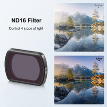Load image into Gallery viewer, For DJI Pocket 3 PULUZ Magnetic ND16 Camera Lens Filter, ND16 Filter