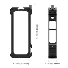 Load image into Gallery viewer, For Insta360 X4 PULUZ Metal Protective Cage Rig Housing Frame with Expand Cold Shoe Base &amp; Tripod Adapter, Cold Shoe Metal Cage