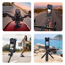 Load image into Gallery viewer, For Insta360 X4 PULUZ Metal Protective Cage Rig Housing Frame with Expand Cold Shoe Base &amp; Tripod Adapter, Cold Shoe Metal Cage