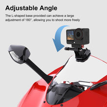Load image into Gallery viewer, PULUZ Motorcycle Windshield Action Camera Mount Clip for GoPro Hero12 Black / DJI Osmo Action 4 / Insta360 X4 / Ace Pro and Other Action Cameras, Windshield Clip I