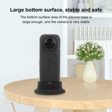 Load image into Gallery viewer, For DJI Insta360 X4 PULUZ Silicone Dock Desktop Fixed Base Bracket, Desktop Fixed Base Bracket