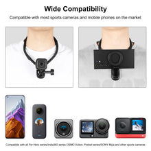Load image into Gallery viewer, PULUZ Magnetic Collar Bracket POV View Mount with Phone Clamp for GoPro Action Cameras / Phones, Magnetic Collar Bracket