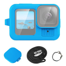 Load image into Gallery viewer, For GoPro HERO13 Black PULUZ Silicone Protective Case Cover with Wrist Strap &amp; Lens Cover, For GoPro HERO13 Black