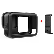 Load image into Gallery viewer, For GoPro HERO13 Black PULUZ Silicone Protective Case Side Interface Cover with Wrist Strap &amp; Lens Cover, For GoPro HERO13 Black Silicone Case + Side Cover