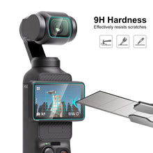 Load image into Gallery viewer, For DJI OSMO Pocket 3 PULUZ 9H 2.5D HD Tempered Glass Lens Protector + Screen Film, For DJI OSMO Pocket 3