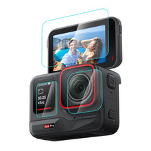 Load image into Gallery viewer, For Insta360 Ace Pro PULUZ 3 in 1 Rear &amp; Front  Screen + Lens Tempered Glass Film, For Insta360 Ace Pro