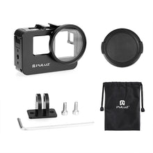 Load image into Gallery viewer, For Insta360 Ace Pro / Ace PULUZ Metal Rabbit Cage Adapter Frame with 52mm UV Filter &amp; Adapter Ring, For Insta360 Ace Meta Cage 2