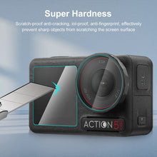 Load image into Gallery viewer, For DJI Osmo Action 5 Pro PULUZ 3-in-1 Lens Front and Back Screen Tempered Glass Explosion-proof Film