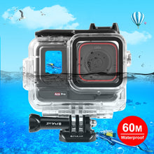 Load image into Gallery viewer, For Insta360 Ace Pro PULUZ 60m Underwater Waterproof Housing Case with Base Adapter &amp; Screw, For Insta360 Ace Pro  Underwater Case