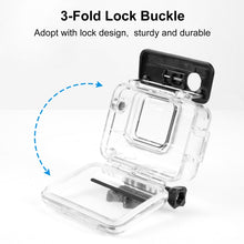 Load image into Gallery viewer, For Insta360 Ace Pro PULUZ 60m Underwater Waterproof Housing Case with Base Adapter &amp; Screw, For Insta360 Ace Pro  Underwater Case