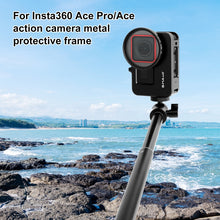 Load image into Gallery viewer, For Insta360 Ace Pro / Ace PULUZ Metal Rabbit Cage Adapter Frame with 52mm UV Filter &amp; Adapter Ring, For Insta360 Ace Metal Cage 1