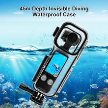 Load image into Gallery viewer, For DJI Osmo Pocket 3 PULUZ 45m Underwater Waterproof Housing Diving Case, Waterproof Case (Transparent)