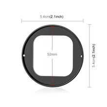 Load image into Gallery viewer, For Insta360 Ace Pro PULUZ 52mm UV Lens Filter Adapter Ring with Lens Cover, For Insta360 Ace Pro Filter Adapter Ring